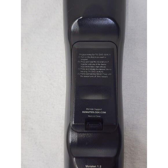 CISCO COX UNIVERSAL REMOTE CONTROL URC-8820-CISCO TESTED - Picture 7 of 9